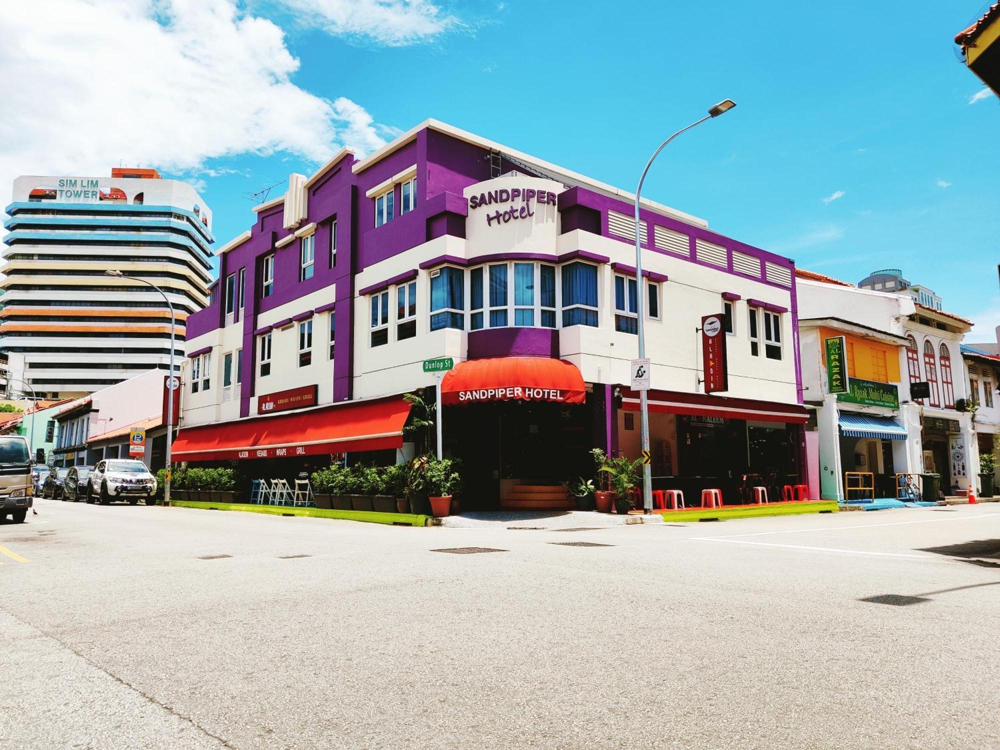Sandpiper Hotel Singapur Exterior foto