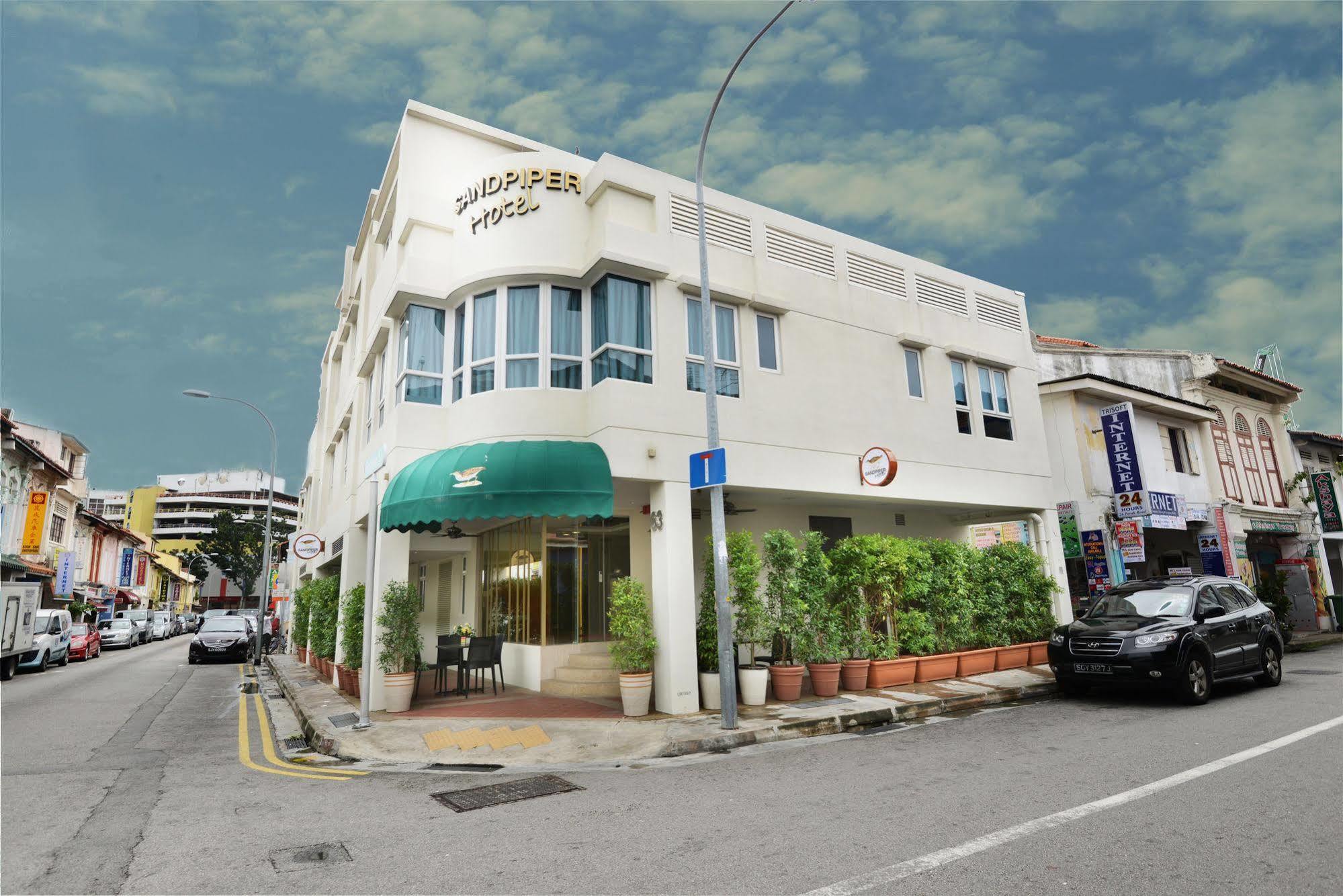 Sandpiper Hotel Singapur Exterior foto